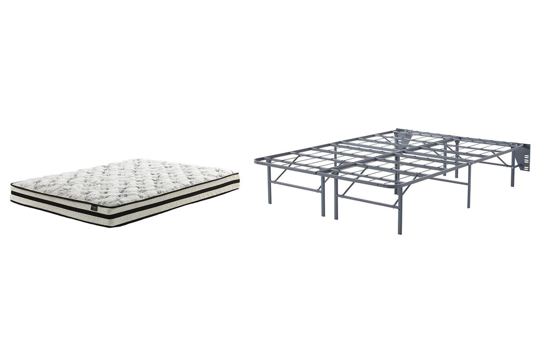 8 Inch Chime Innerspring Mattress Set - Inland Furniture (San Bernardino, CA)