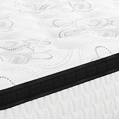 Chime 12 Inch Hybrid Mattress Package - Inland Furniture (San Bernardino, CA)