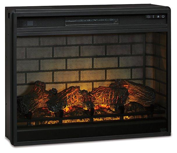 Entertainment Accessories Electric Infrared Fireplace Insert - Inland Furniture (San Bernardino, CA)
