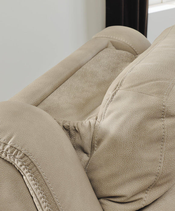 Next-Gen DuraPella Power Reclining Loveseat with Console - Inland Furniture (San Bernardino, CA)