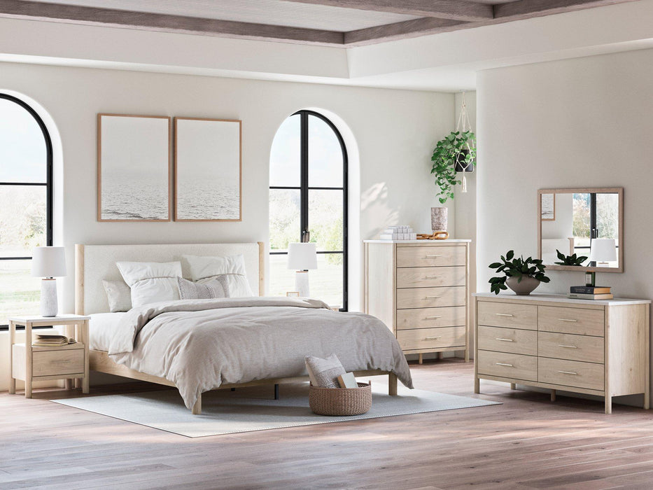 Cadmori Upholstered Bed - Inland Furniture (San Bernardino, CA)