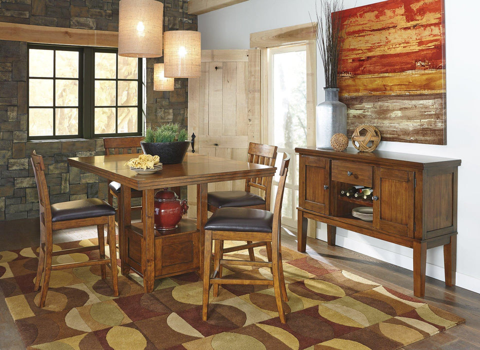 Ralene Counter Height Dining Set - Inland Furniture (San Bernardino, CA)