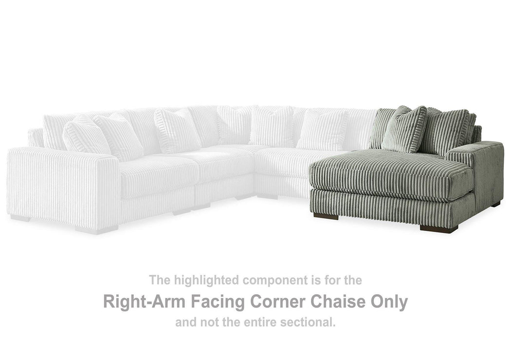 Lindyn Sectional with Chaise - Inland Furniture (San Bernardino, CA)