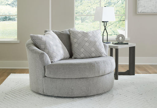 Casselbury Oversized Swivel Accent Chair - Inland Furniture (San Bernardino, CA)