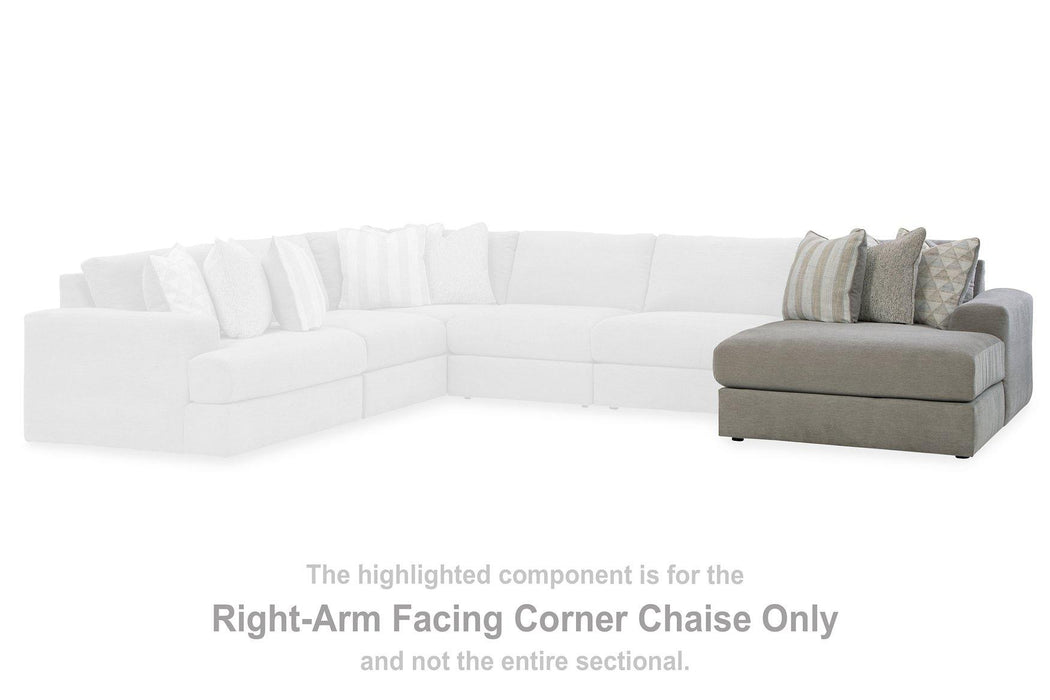 Avaliyah Sectional with Chaise - Inland Furniture (San Bernardino, CA)