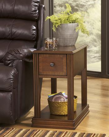 Breegin Chairside End Table - Inland Furniture (San Bernardino, CA)