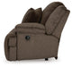 Top Tier Reclining Sectional with Chaise - Inland Furniture (San Bernardino, CA)