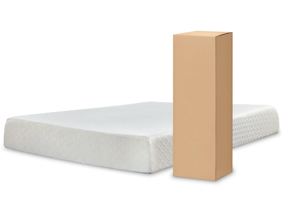 10 Inch Chime Memory Foam Mattress Set - Inland Furniture (San Bernardino, CA)
