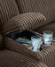 Top Tier Reclining Sectional with Chaise - Inland Furniture (San Bernardino, CA)