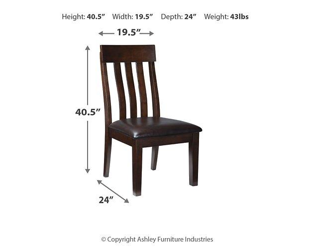 Haddigan Dining Chair Set - Inland Furniture (San Bernardino, CA)