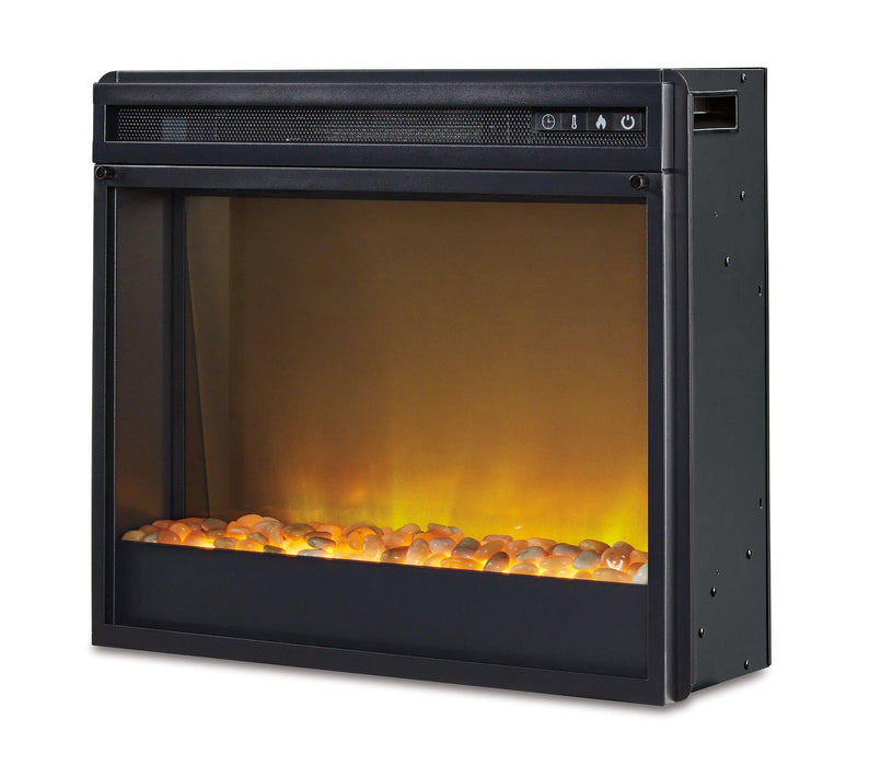 Wildenauer 76" TV Stand with Electric Fireplace - Inland Furniture (San Bernardino, CA)