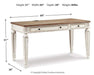 Realyn Home Office Set - Inland Furniture (San Bernardino, CA)