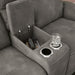 Next-Gen DuraPella Power Reclining Loveseat with Console - Inland Furniture (San Bernardino, CA)