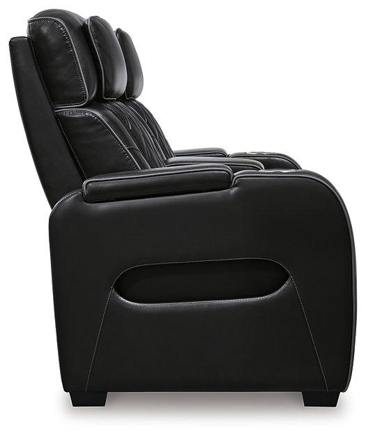 Boyington Power Reclining Loveseat with Console - Inland Furniture (San Bernardino, CA)