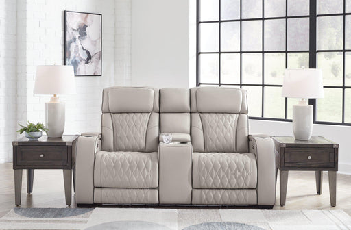 Boyington Power Reclining Loveseat with Console - Inland Furniture (San Bernardino, CA)