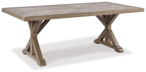 Beachcroft Outdoor Dining Table - Inland Furniture (San Bernardino, CA)
