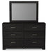 Belachime Dresser and Mirror - Inland Furniture (San Bernardino, CA)
