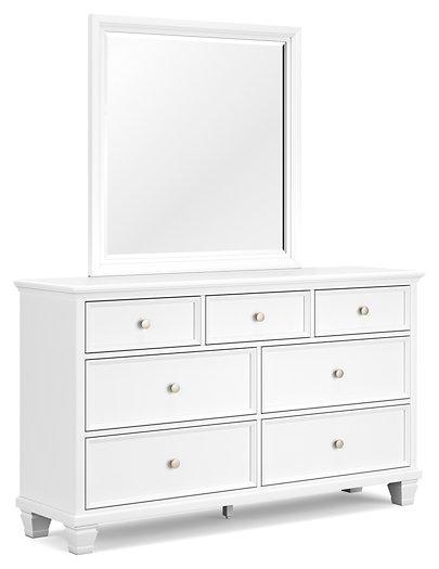 Fortman Dresser and Mirror - Inland Furniture (San Bernardino, CA)