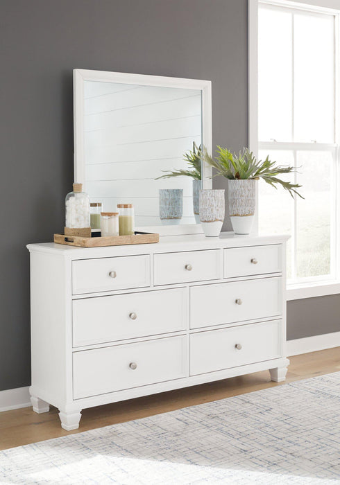 Fortman Dresser and Mirror - Inland Furniture (San Bernardino, CA)