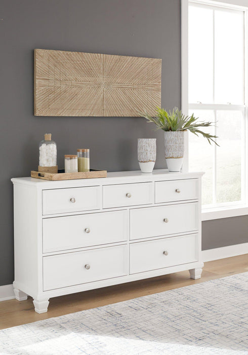 Fortman Dresser and Mirror - Inland Furniture (San Bernardino, CA)