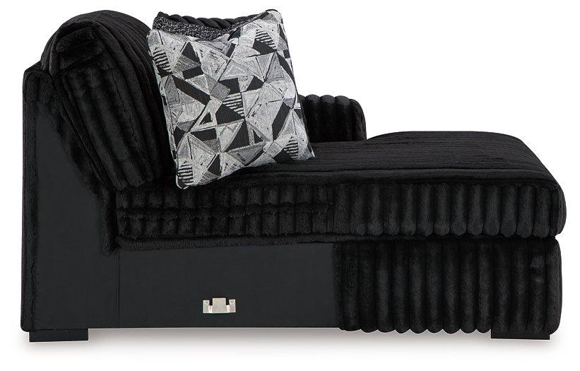 Midnight-Madness Super Chaise - Inland Furniture (San Bernardino, CA)