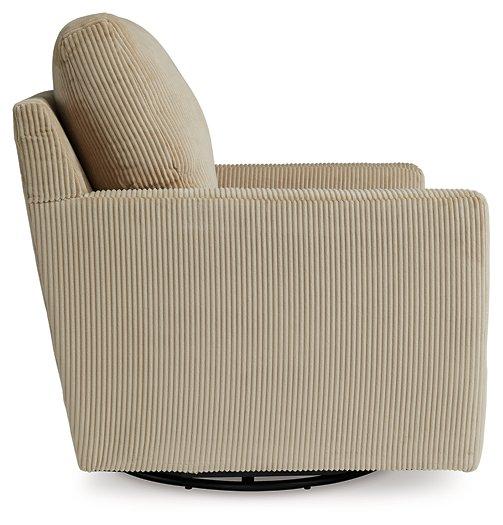 Icaman Swivel Accent Chair - Inland Furniture (San Bernardino, CA)
