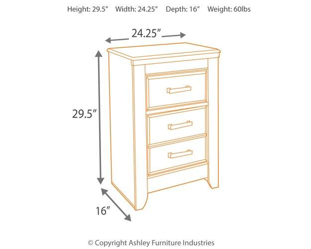 Juararo Nightstand - Inland Furniture (San Bernardino, CA)