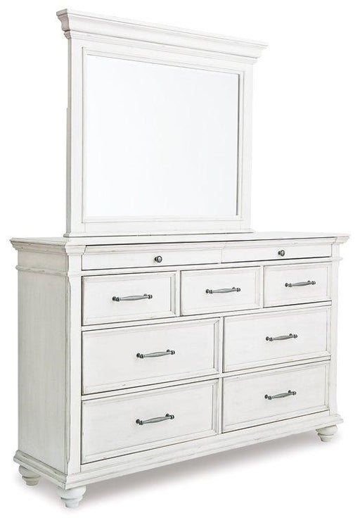 Kanwyn Dresser and Mirror - Inland Furniture (San Bernardino, CA)