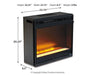 Baystorm 64" TV Stand with Electric Fireplace - Inland Furniture (San Bernardino, CA)