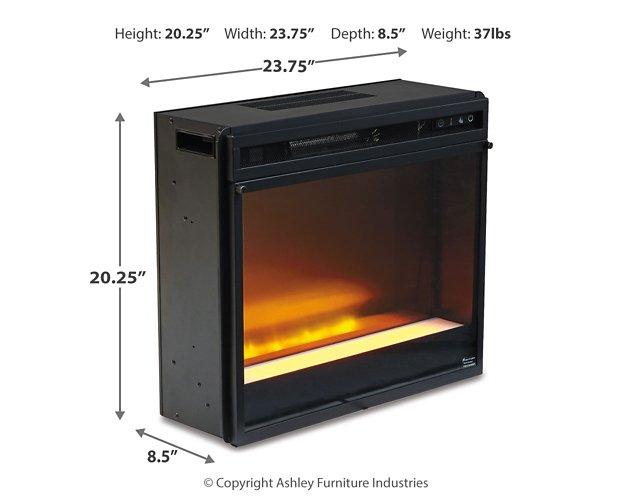Wildenauer 76" TV Stand with Electric Fireplace - Inland Furniture (San Bernardino, CA)