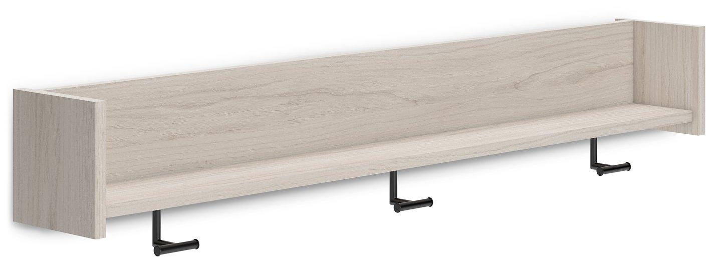 Socalle Bench with Coat Rack - Inland Furniture (San Bernardino, CA)
