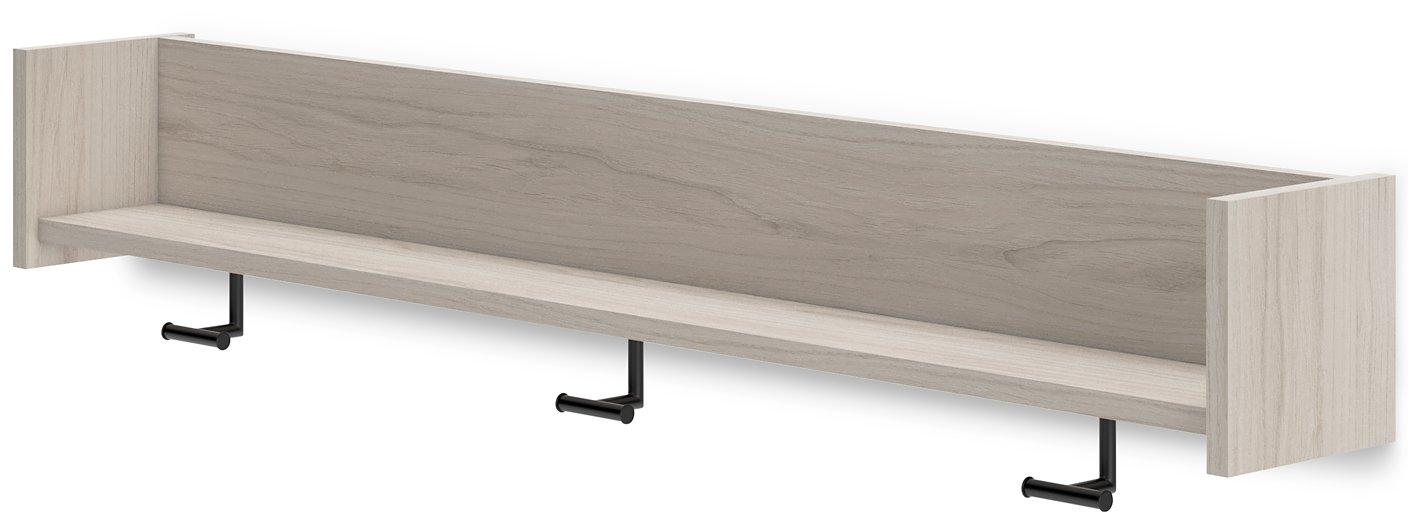 Socalle Bench with Coat Rack - Inland Furniture (San Bernardino, CA)