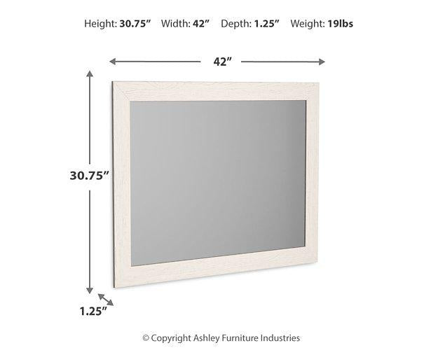 Stelsie Bedroom Mirror - Inland Furniture (San Bernardino, CA)