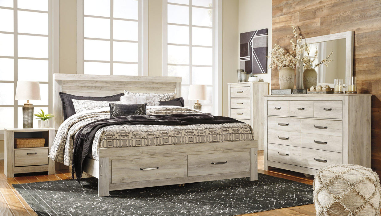 Bellaby Bed with 2 Storage Drawers - Inland Furniture (San Bernardino, CA)