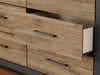 Vertani Dresser and Mirror - Inland Furniture (San Bernardino, CA)