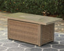 Beachcroft Outdoor Fire Pit Table - Inland Furniture (San Bernardino, CA)