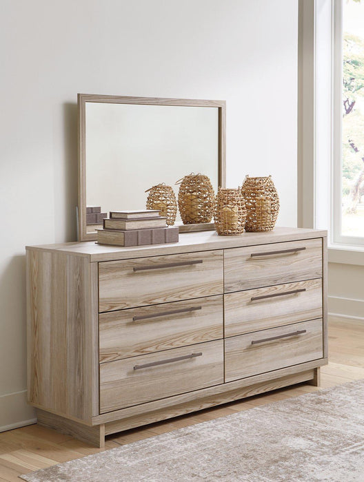 Hasbrick Dresser and Mirror - Inland Furniture (San Bernardino, CA)