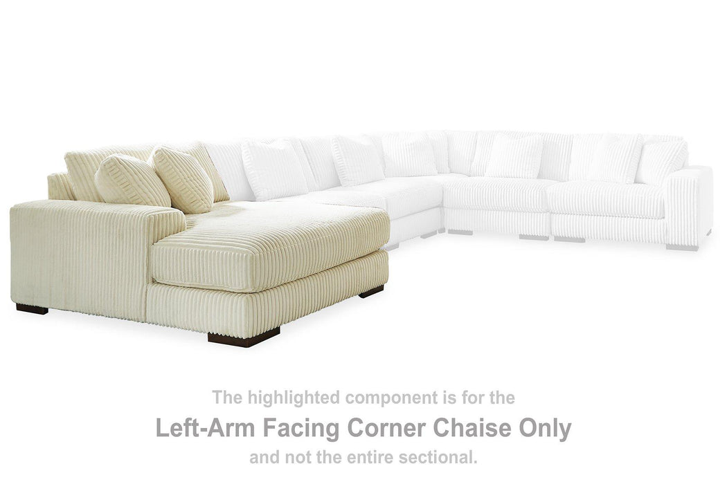 Lindyn Sectional with Double Chaise - Inland Furniture (San Bernardino, CA)