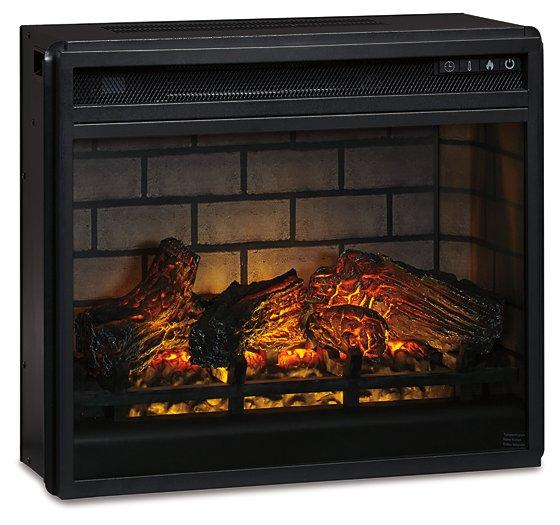 Entertainment Accessories Electric Infrared Fireplace Insert - Inland Furniture (San Bernardino, CA)