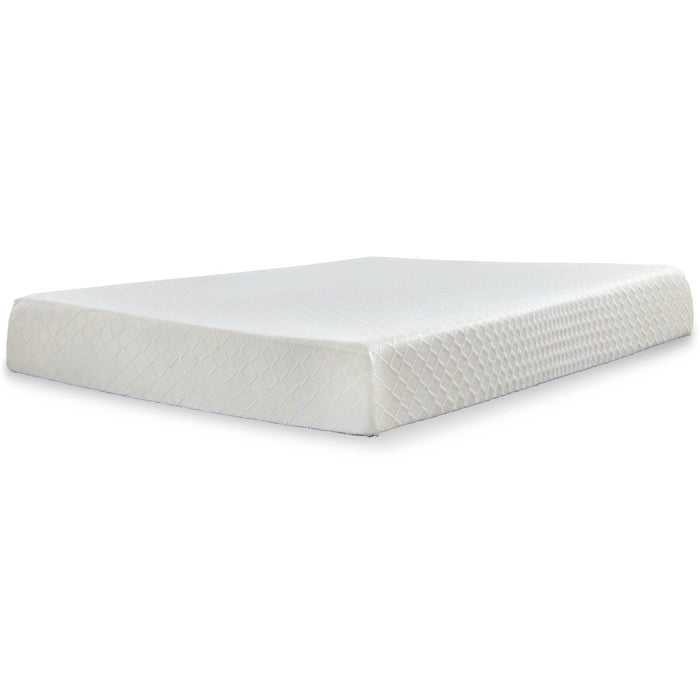 10 Inch Chime Memory Foam Mattress Set - Inland Furniture (San Bernardino, CA)