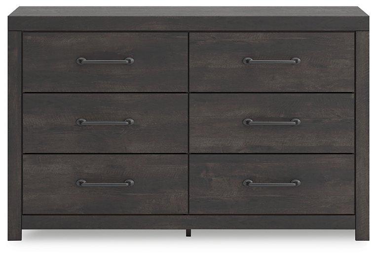 Hollivern Dresser and Mirror - Inland Furniture (San Bernardino, CA)