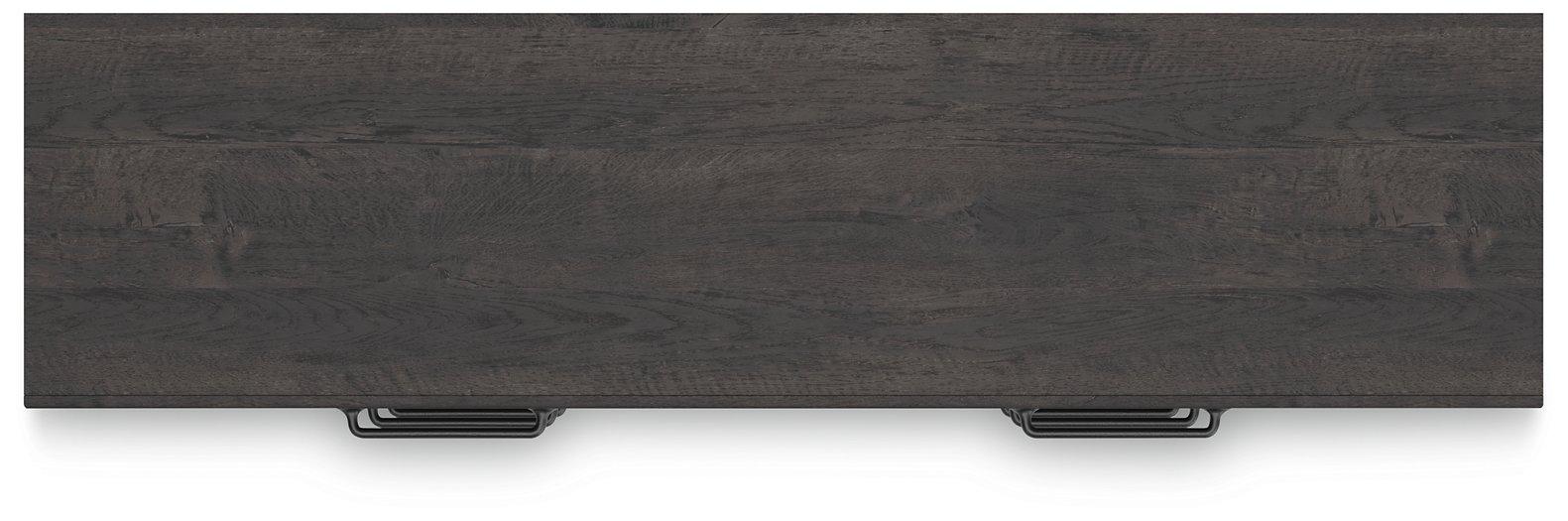 Hollivern Dresser and Mirror - Inland Furniture (San Bernardino, CA)