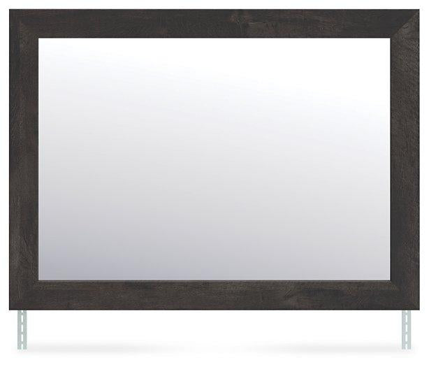 Hollivern Dresser and Mirror - Inland Furniture (San Bernardino, CA)