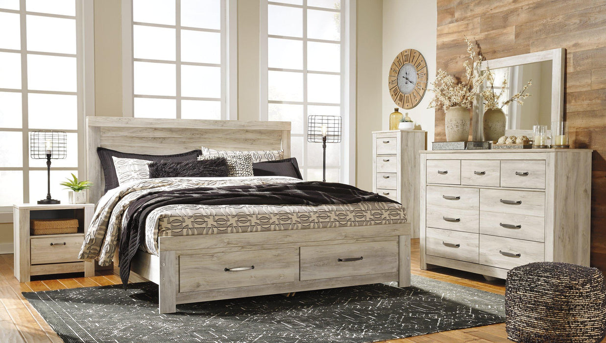 Bellaby Bed with 2 Storage Drawers - Inland Furniture (San Bernardino, CA)