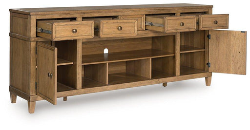 Sharlance 81" TV Stand - Inland Furniture (San Bernardino, CA)