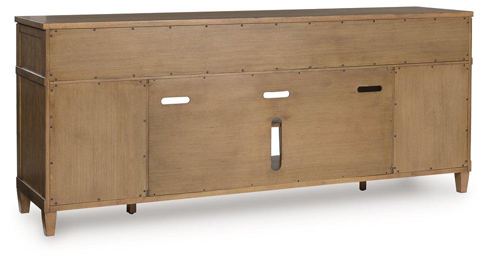 Sharlance 81" TV Stand - Inland Furniture (San Bernardino, CA)