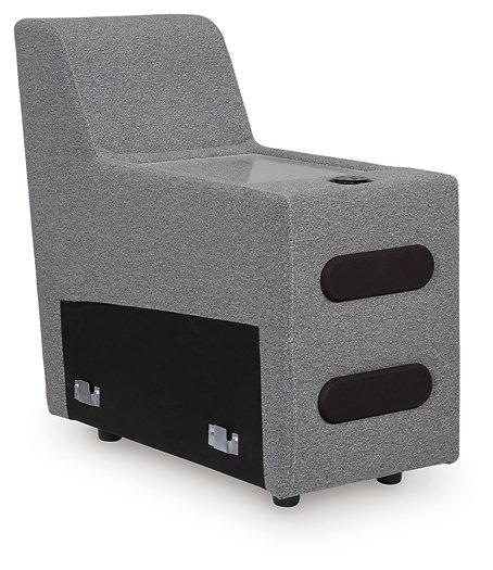 Modmax Reclining Sectional with Audio Console - Inland Furniture (San Bernardino, CA)