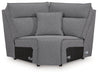 Modmax Reclining Sectional with Audio Console - Inland Furniture (San Bernardino, CA)