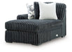 Midnight-Madness Sectional Sofa with Chaise - Inland Furniture (San Bernardino, CA)