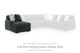 Midnight-Madness Sectional Sofa with Chaise - Inland Furniture (San Bernardino, CA)